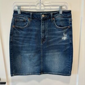 AE denim mini skirt